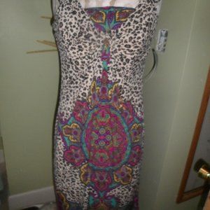 Woman's London Times dress. NWT sz8  leopard print